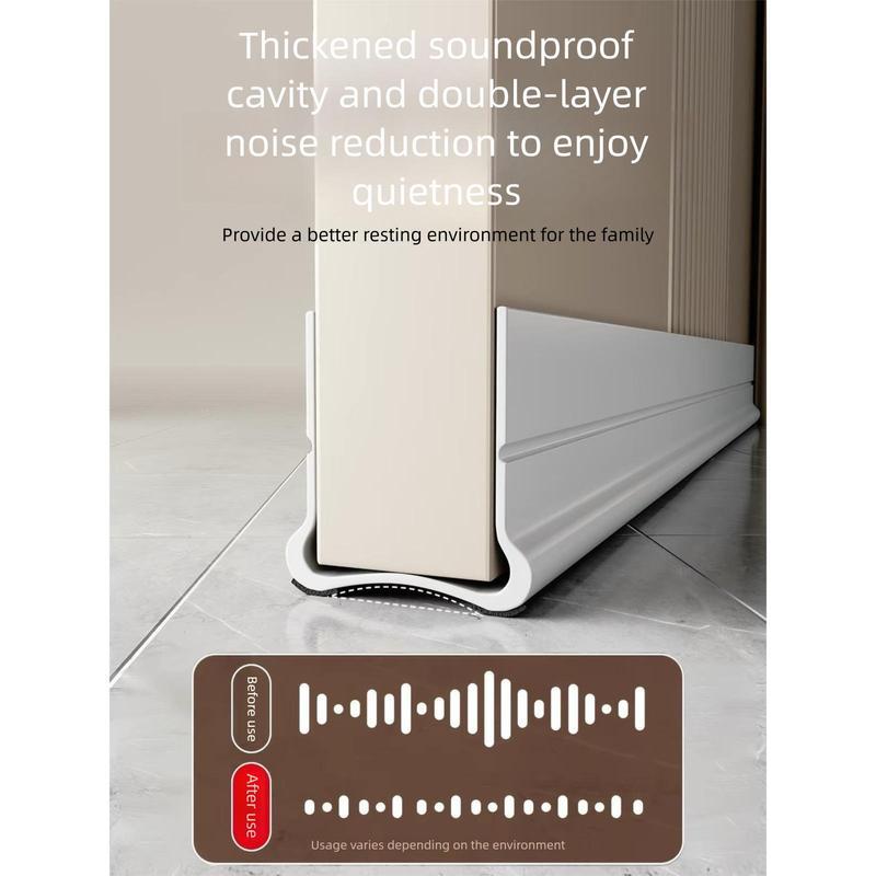 Triple Seal Under-Door Draft Stopper