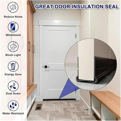Triple Seal Under-Door Draft Stopper