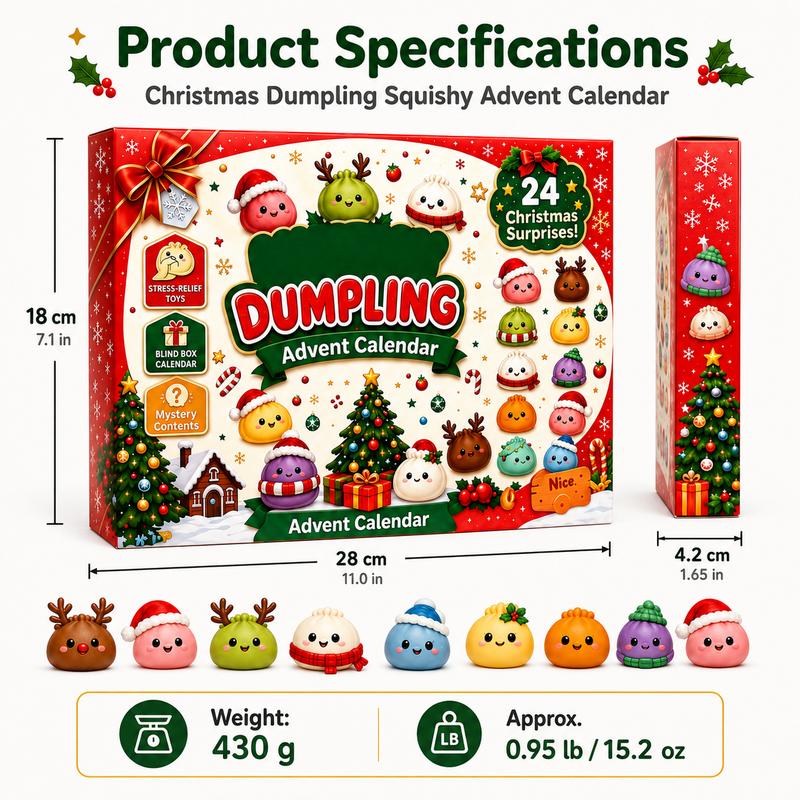 Squishy Dumpling Advent Calendar
