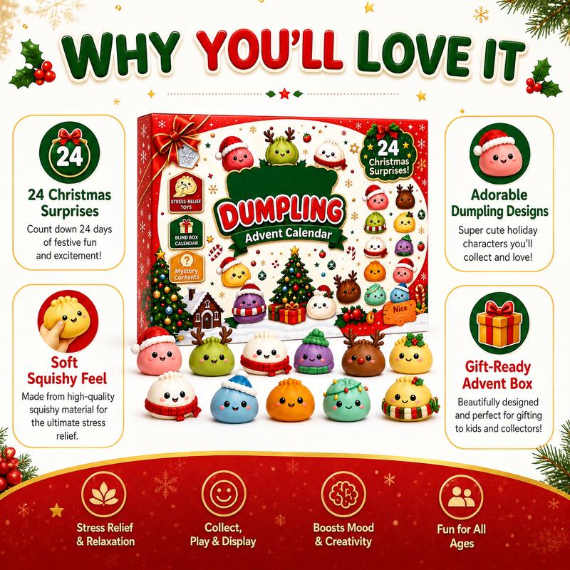 Squishy Dumpling Advent Calendar