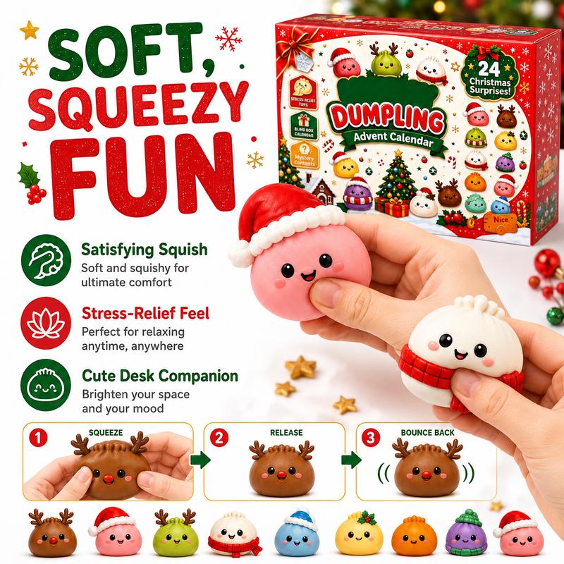 Squishy Dumpling Advent Calendar